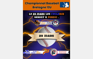 Championnat Baseball Bretagne 12U