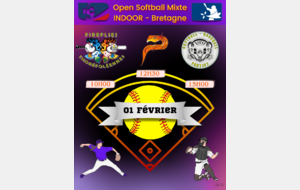 Journée 5 : Open INDOOR Bretagne - Softball