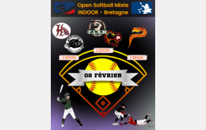 Journée 6 : Open INDOOR Bretagne - Softball